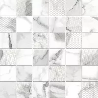 Мозаика Керлайф Arabescato Bianco Decor Mosaic 30x30