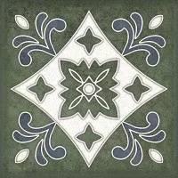 Плитка Керлайф Smalto Decor 3 Verde 15x15 настенная Плитка Керлайф Smalto Decor 3 Verde 15x15 настенная