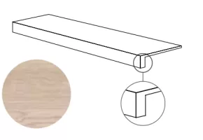 Ступень ABK Ceramiche Poetry Wood Gradone Top Gold Nat R 32x120 PF60010348 Ступень ABK Ceramiche Poetry Wood Gradone Top Gold Nat R 32x120 PF60010348