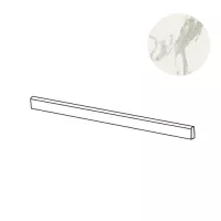 Плинтус ABK Ceramiche Sensi Signoria Battiscopa Calacatta Michelangelo Lux R 5.5x120 PF60010366