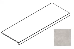 Ступень AVA Ceramica Skyline Gradino Ghiaccio Rt Bordo Dritto 30x80 82353