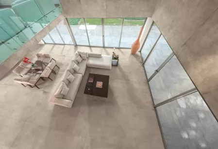 Керамогранит 82030 Skyline Antracite Rettificato 120x240 AVA Ceramica