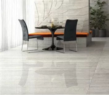 Керамогранит 87132 Travertino Silver Lapp. Rett. 10mm 60x120 AVA Ceramica