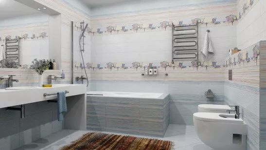 Плитка Alma Ceramica Briz 20х60 настенная ПО11БР000