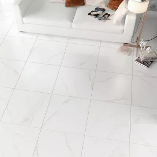 Плитка Alma Ceramica Calacatta 55х55 напольная ПГ4КТ000