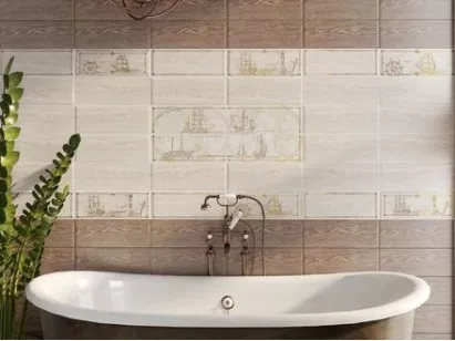 Декор Alma Ceramica Regata 15х40 DWU06RGT024