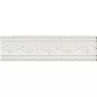 Бордюр PRWLO10 Preciouswall Statuario Ornamenta Listello 6.5х25 Ascot Ceramiche