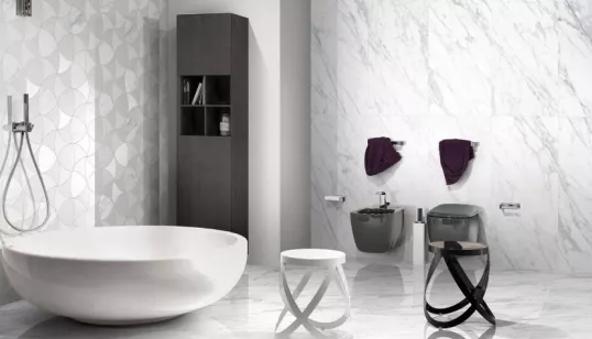 Керамогранит Ascot Ceramiche Extra Carrara Elegant Glossy Rett 80x180 CC5000003