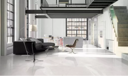 Керамогранит Ascot Ceramiche Extra Carrara Elegant Glossy Rett 80x180 CC5000003