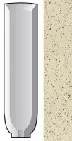 Декоративная вставка 8YIP Granigliati Bianco Lasa Sguscia Ang. Interno C.B. 2.5x10 Atlas Concorde Italy