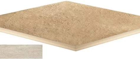 Ступень ADL0 Axi White Pine Round Angolare 60x60 Lastra Atlas Concorde Italy