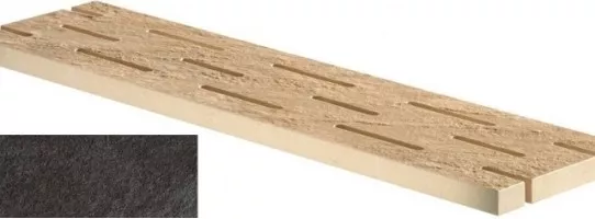 Керамогранит напольный A1NL Brave Coke Griglia 15x60 Lastra Atlas Concorde Italy