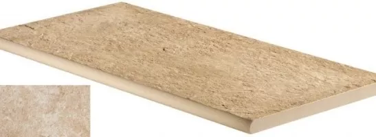 Керамогранит напольный AEUM Sunrock Rapolano Beige Round 30x60 Lastra Atlas Concorde Italy
