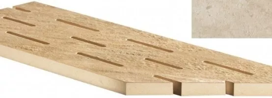 Керамогранит напольный AEYL Sunrock Jerusalem Ivory Griglia Dx 20x60 Lastra Atlas Concorde Italy