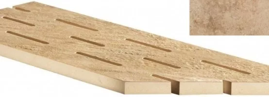 Керамогранит напольный AEYN Sunrock Bourgogne Sand Griglia Dx 20x60 Lastra Atlas Concorde Italy