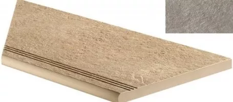 Ступень AEXU Trust Silver Gradino Round Ang. Sx 30x60 Lastra Atlas Concorde Italy