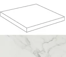 Ступень ASMT Marvel Calacatta Scalino Angolare 33x33 Atlas Concorde Italy