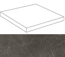 Ступень ASMY Marvel Grey Scalino Angolare 33x33 Atlas Concorde Italy