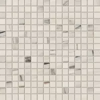 Мозаика AOU8 Marvel Dream Bianco Fantastico Mosaico Lappato 30x30 Atlas Concorde Italy
