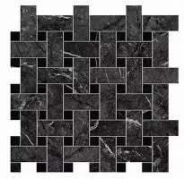Мозаика AOVK Marvel Dream Grigio Intenso Basket Weave Matt 30.5x30.5 Atlas Concorde Italy