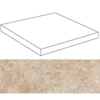 Ступень ASPC Sunrock Rapolano Beige Scalino Angolare 33x33 Atlas Concorde Italy
