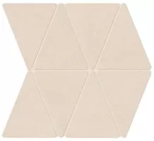 Мозаика Atlas Concorde Italy Boost Natural Kaolin Mosaico Rhombus 33.8x36.7 A7CN