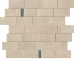 Мозаика Atlas Concorde Italy Boost Pro Cream Minibrick Pro Blue 29.7x33.3 9BMV