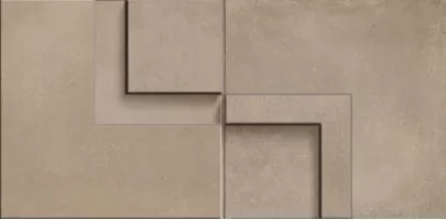 Мозаика 60482 Chrome Mosaico 3D Taupe 12.5x25 Cerdomus