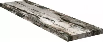 Ступень 62463 Hiros Angolo Dx Gradino C. Retta Nero 33x100 Cerdomus