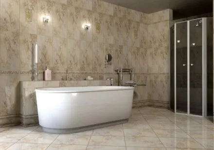 Декор 60203 Impero Angolo Damasco Tortora 59.5x59.5 Cerdomus