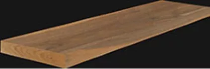 Ступень 75143 Prive Angolo Sn Gradino C.Retta Walnut Grip 33x120 Cerdomus