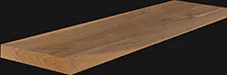 Ступень 75143 Prive Angolo Sn Gradino C.Retta Walnut Grip 33x120 Cerdomus