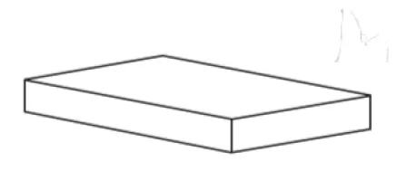 Ступень Cerdomus Omnia Angolo Dx Gradino Costa Retta Statuario Matt 33x120 89706