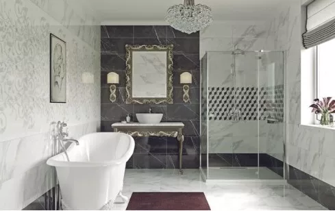 Плитка настенная RSL051D Royal Stone белый 29.8x59.8 Cersanit