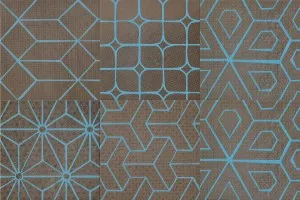 Керамогранит 1055571 Mat DEC BLU MIx 6 MUD PZ 20x20 Cir Ceramiche Керамогранит 1055571 Mat DEC BLU MIx 6 MUD PZ 20x20 Cir Ceramiche