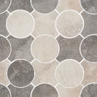 Мозаика 1053026 Recupera Mos.Cerchi Bianco-Gra 30x30 Cir Ceramiche Мозаика 1053026 Recupera Mos.Cerchi Bianco-Gra 30x30 Cir Ceramiche
