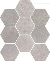 Керамогранит 10472501 Riabita Il Cotto Esag.Fabric Minim 24x27.7 Cir Ceramiche