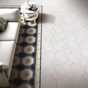Декор 1036825 Viaemilia Fascia Itala Crema 10x20 Cir Ceramiche