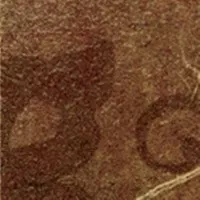 Декоративная вставка 610090000332 Сицилия Коричневый Тоццетто Листья 7.2x7.2 Coliseumgres