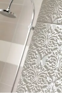 Настенная плитка Delice white Str 22.3x44.8 Tubadzin