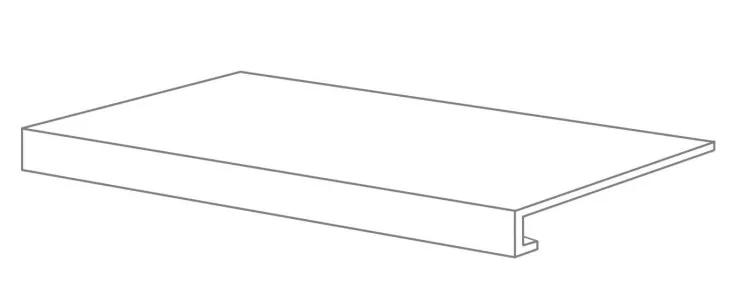 Ступень 7SND8R Nordika Grey Ret.20mm 33x100 Emil Ceramica