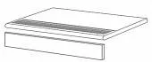 Ступень 8GMH5R Piase Fiamma Fiammata 20mm 33x90 Emil Ceramica