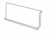 Плинтус 89MH5 Piase Fiamma Cove Base Fiammata 16x30 Emil Ceramica