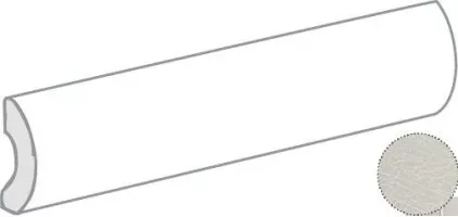 Плинтус 25071 Crackle Pencil Bullnose Aspen 3x15 Equipe