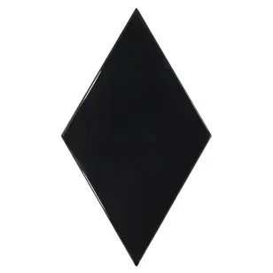 Настенная плитка 22748 Rhombus Wall Black 15.2x26.3 Equipe