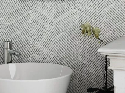 Настенная плитка 22748 Rhombus Wall Black 15.2x26.3 Equipe