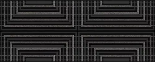 Декор Ceradim Infinity Dec 20x50 черный КБС17ИН204 Декор Ceradim Infinity Dec 20x50 черный КБС17ИН204