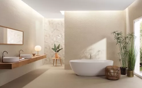 Керамогранит Fap Ceramiche Kamu Beige Brillante 45x90 fPCJ