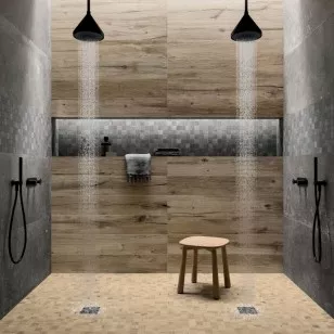 Мозаика Flaviker Nordik Stone Mosaico Black 30x30 0004837