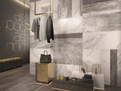 Керамогранит Flaviker Supreme Golden Calacatta Lux+ 60x120 SP6113L